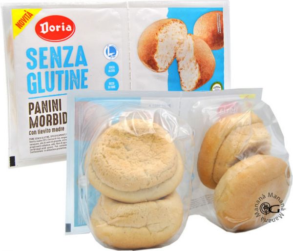 Doria Panini Morbidi Senza Glutine 200g