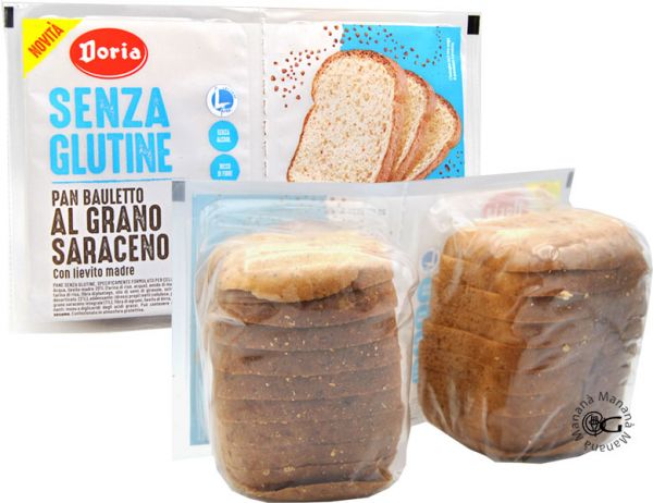 Doria Pan Bauletto al Grano Saraceno Senza Glutine 350g