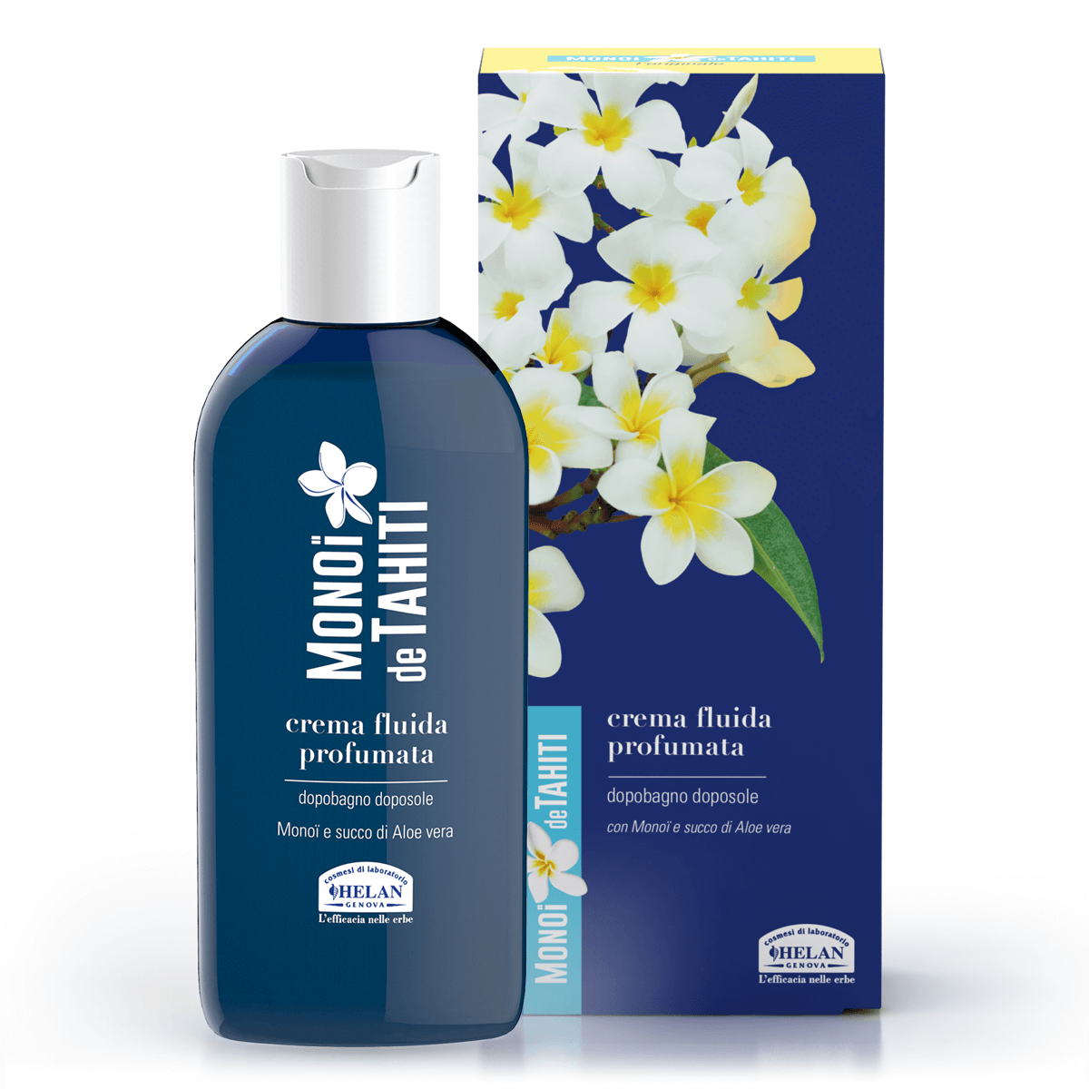 Crema Fluida Profumata Doposole MONOÏ de TAHITI - HELAN