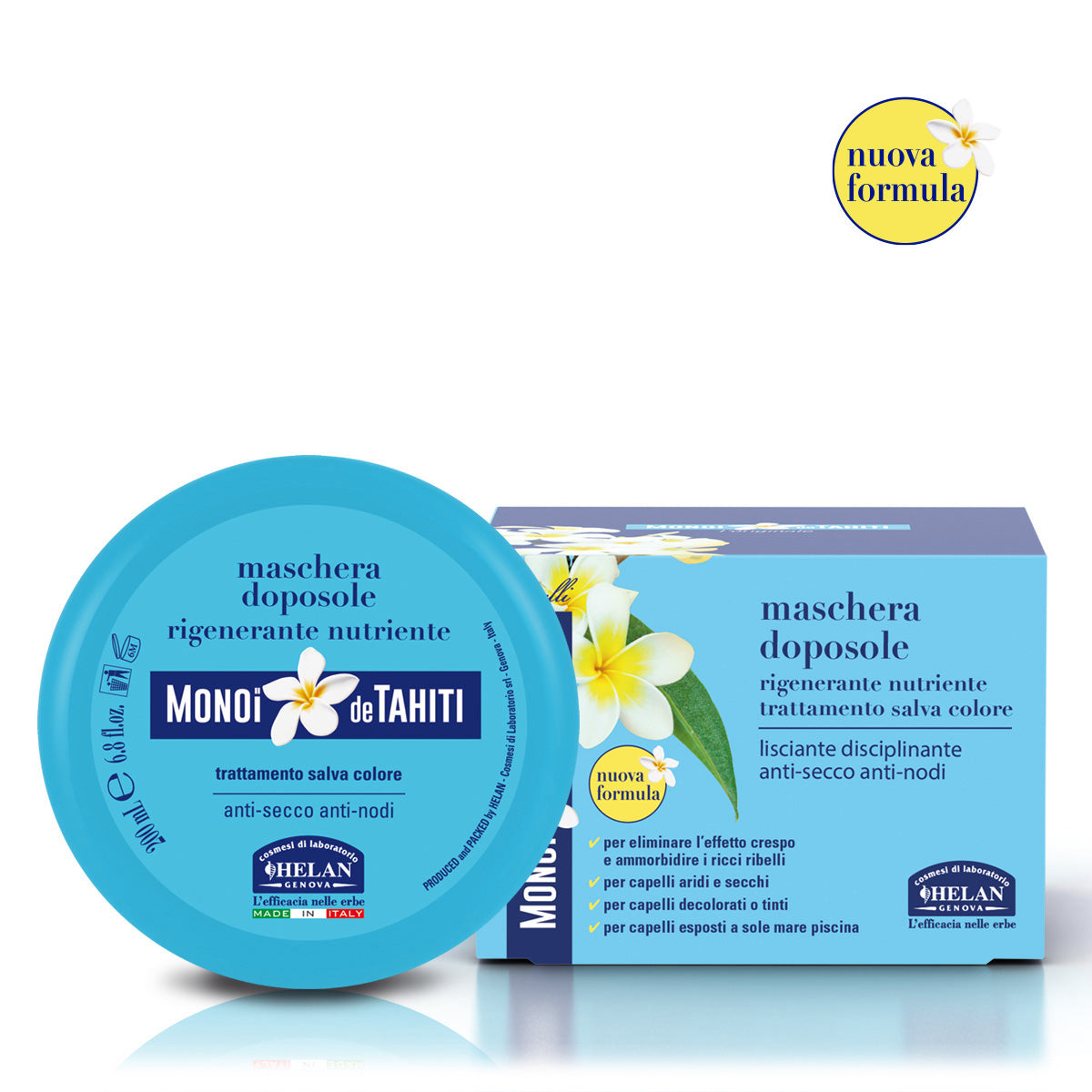 Maschera Capelli Doposole Rigenerante Nutriente MONOÏ de TAHITI Hair Care - HELAN
