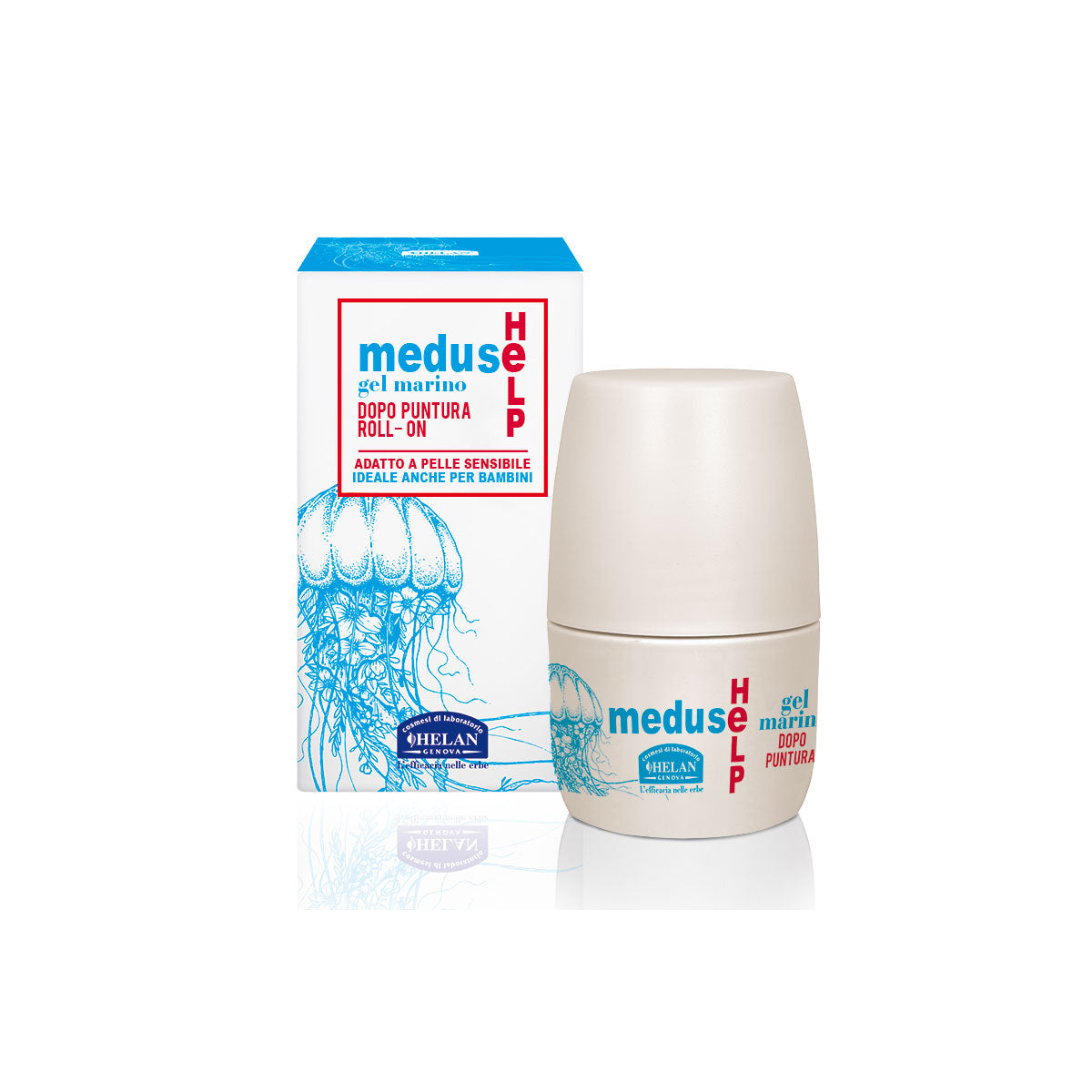 Gel Marino Dopo Puntura Meduse Roll-On MEDUSE HELP - HELAN