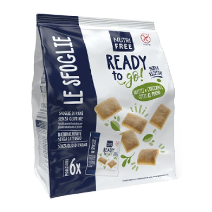 NUTRIFREE - SFOGLIE DI NUTRIFREE - PANE Senza Glutine 180 gr (30 gr x 6)
