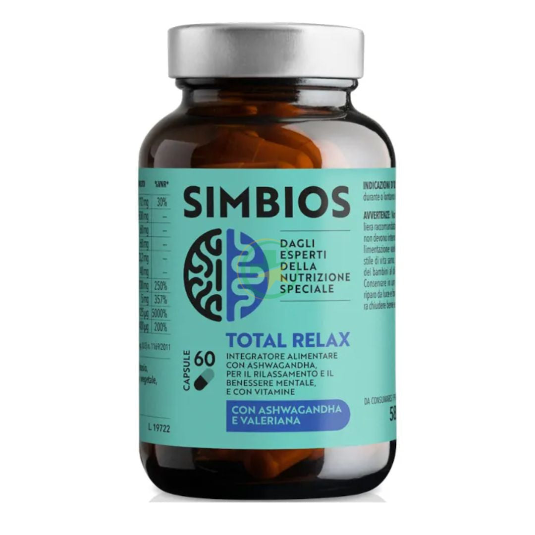 Integratore per il Rilassamento Simbios Total Relax Dr.schar 60 Capsule