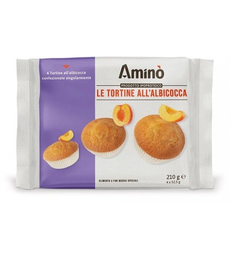 Aminò Tortine all'Albicocca - 210g