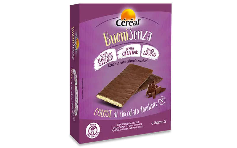 CEREAL - BUONISENZA GOLOSI AL CIOCCOLATO FONDENTE 102 gr