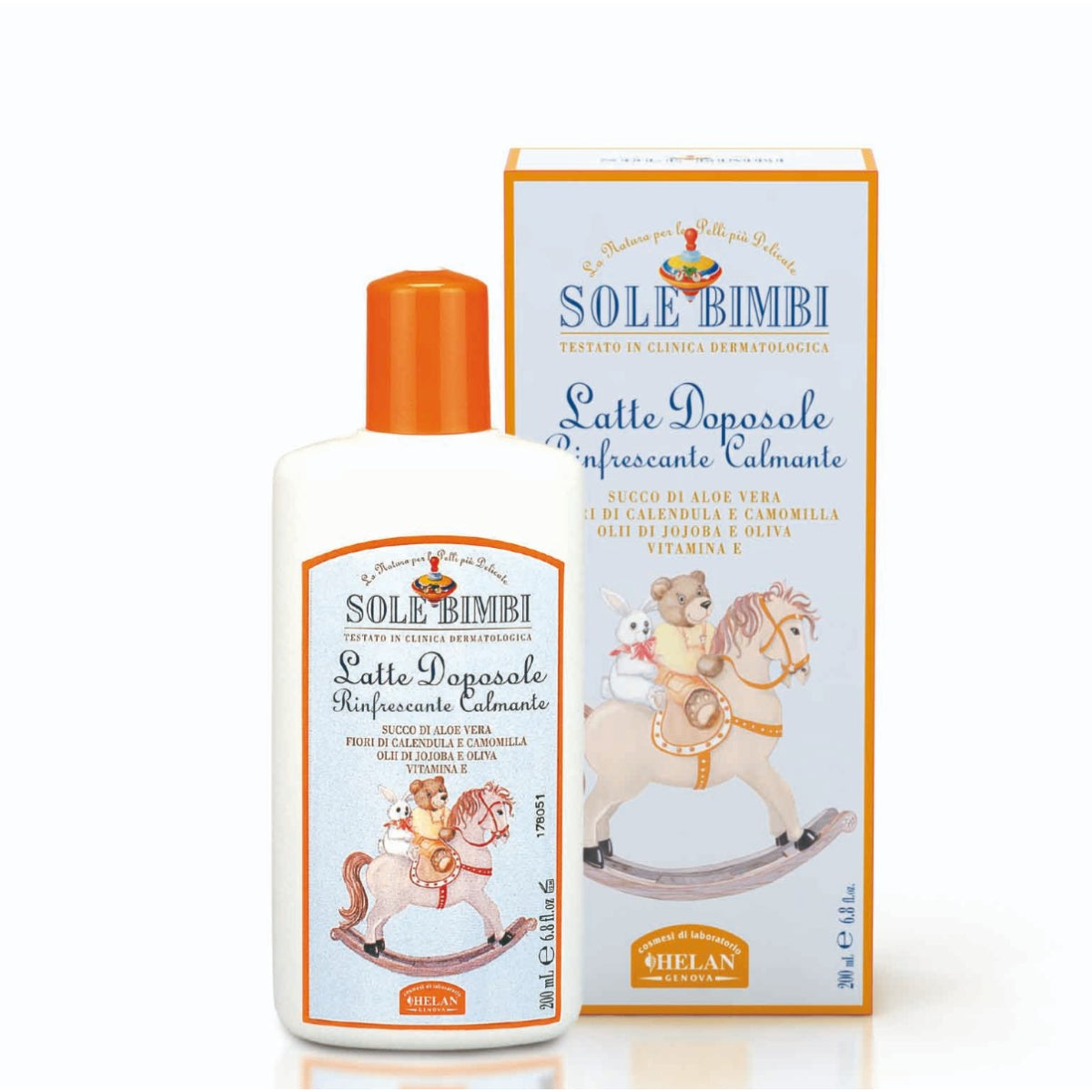 Latte Doposole Rinfrescante SOLE BIMBI - HELAN