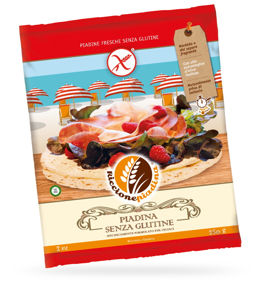 Riccione Piadina Senza Glutine (Ricetta Classica) - FUORI FRIGO