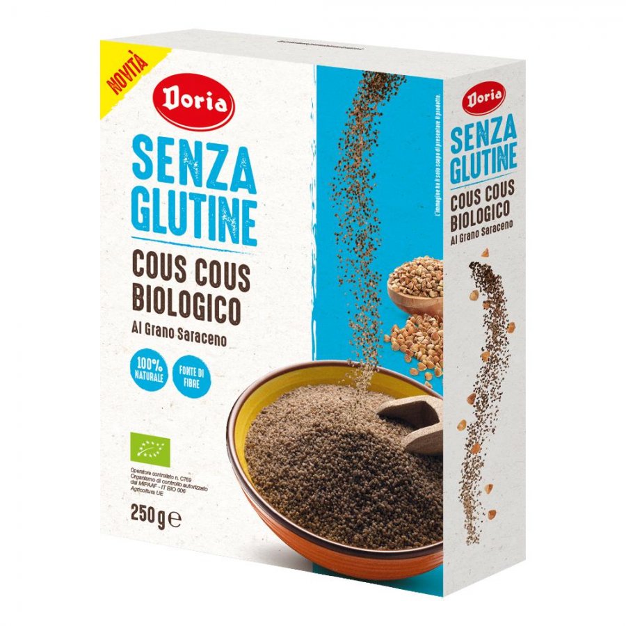 Doria Cous Cous Biologico al Grano Saraceno Senza Glutine 250g