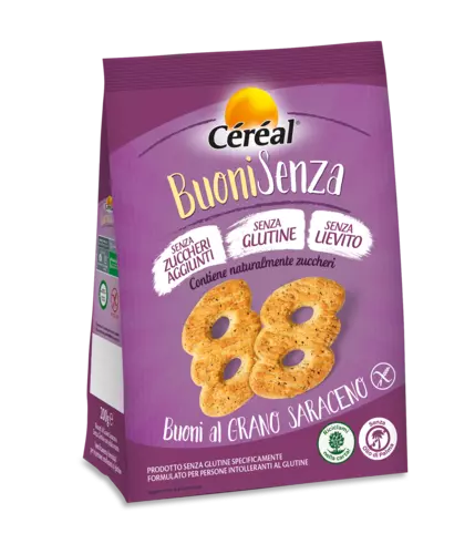CEREAL - BUONISENZAAL GRANO SARACENO 200 gr