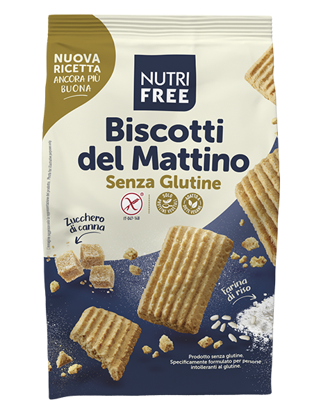 NUTRIFREE - BISCOTTI DEL MATTINO Senza Glutine 300 gr