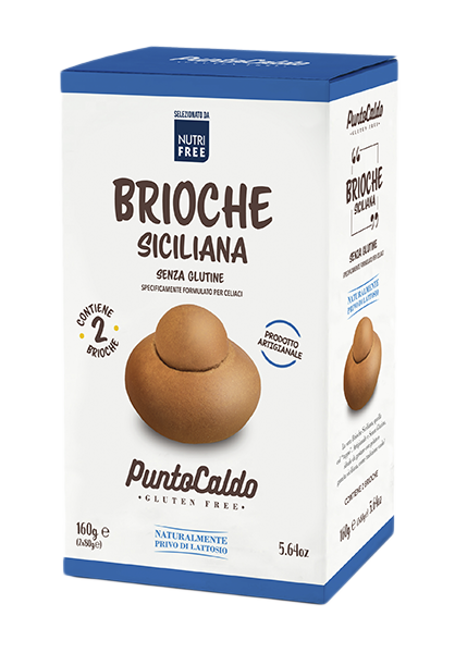 NUTRIFREE - BRIOCHE SICILIANA Senza Glutine GR 160 (gr 80x2)
