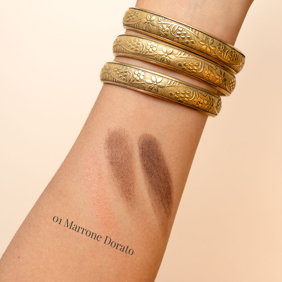 EYESHADOWS TRIO Tris di ombretti compatti con amido di mais