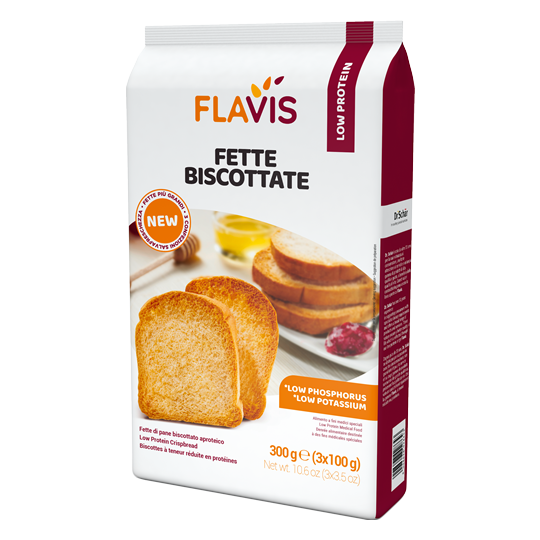 Fette Biscottate Aproteiche 300 g - Flavis