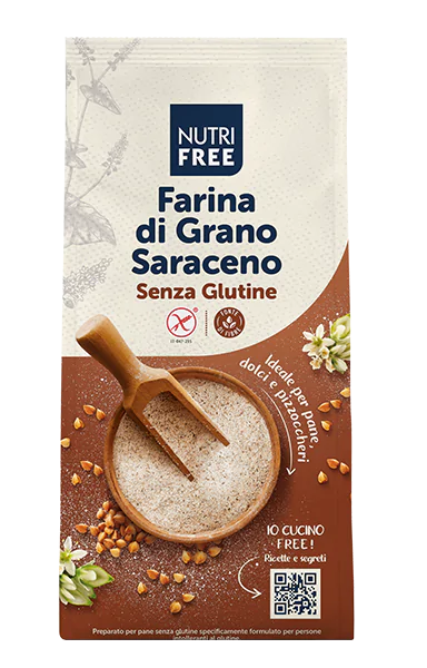NUTRIFREE - FARINA DI GRANO SARACENO Senza Glutine 500 gr