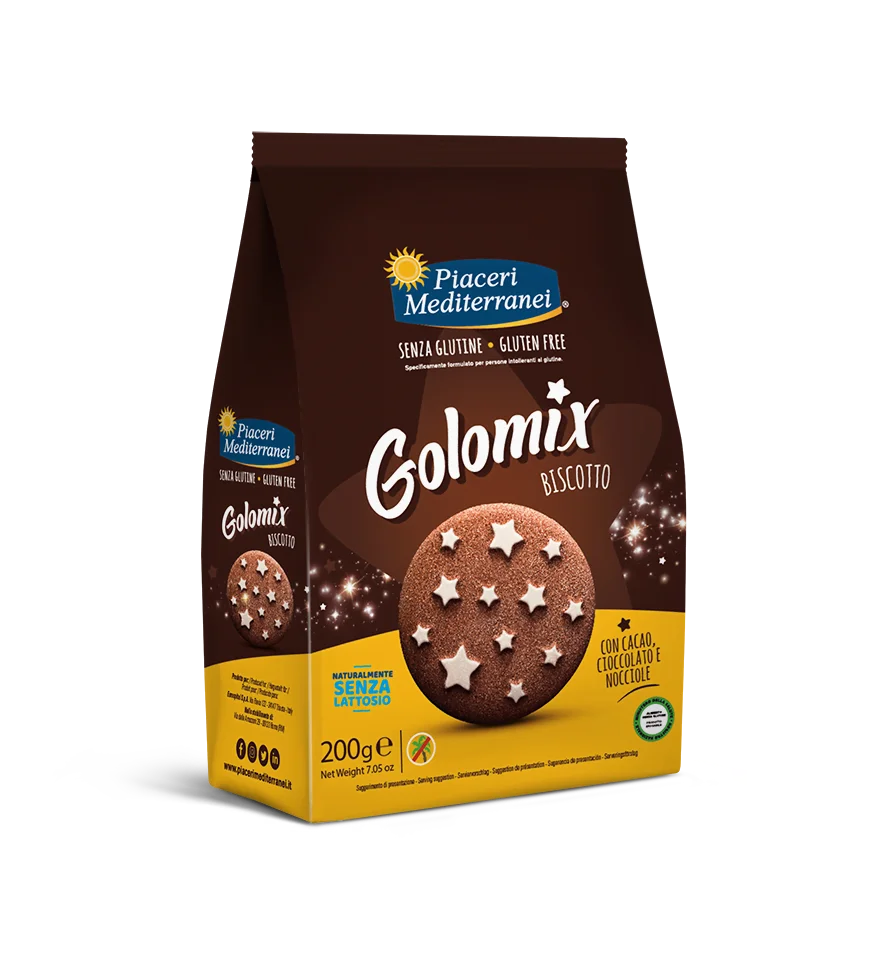 PIACERI MEDITERRANEI - GOLOMIX BISCOTTO 200G