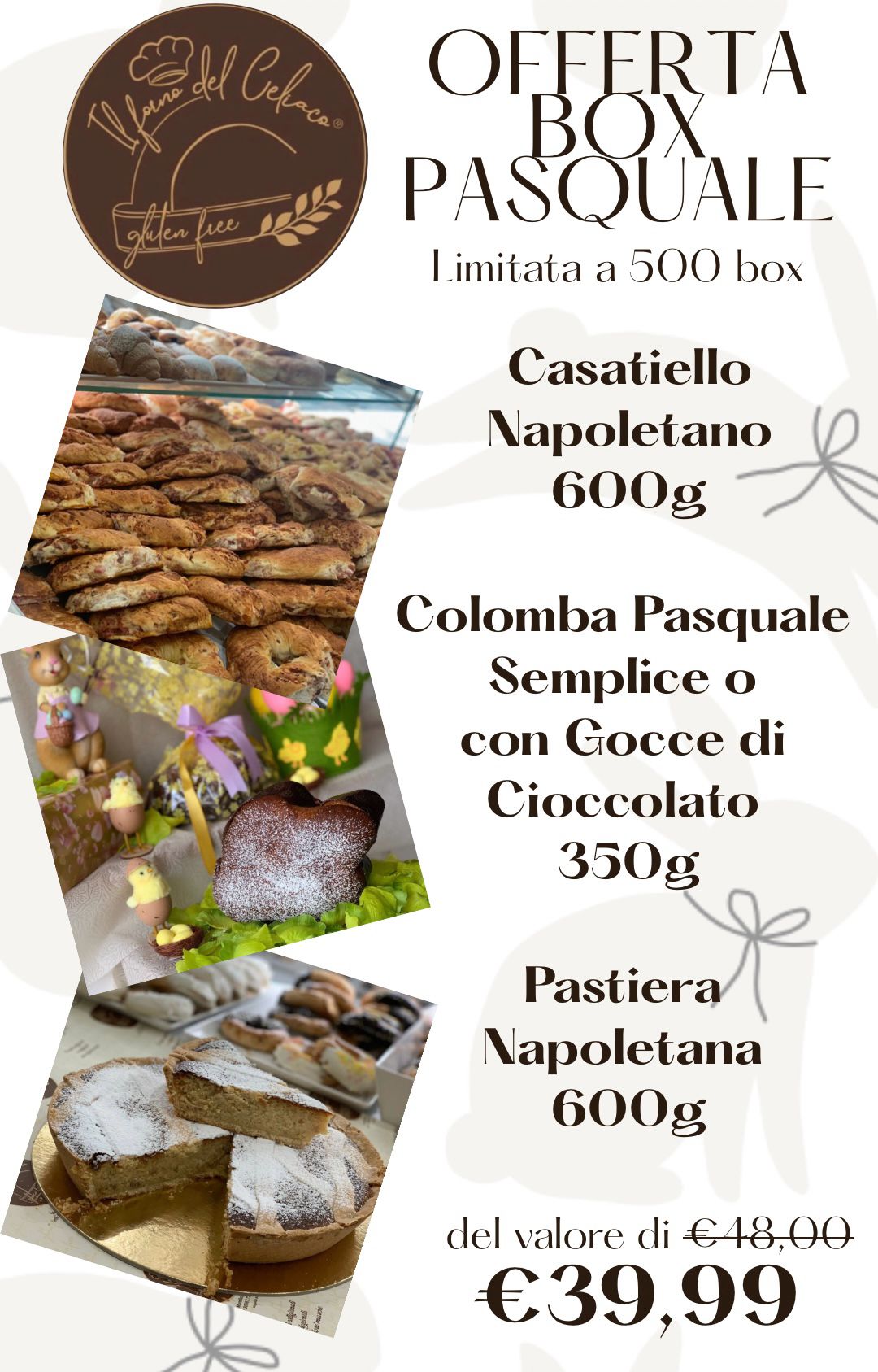 IL FORNO DEL CELIACO - BOX PASQUALE - OFFERTA