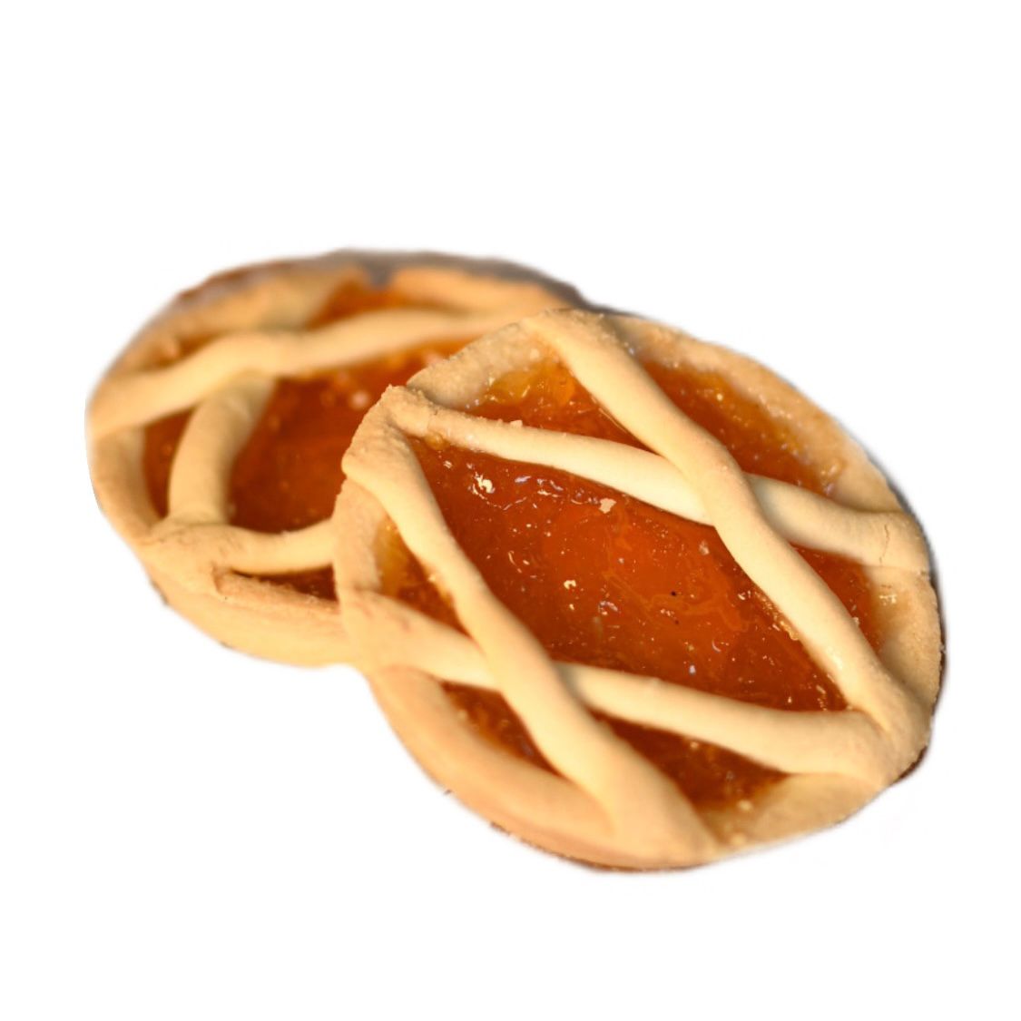 Crostatine Albicocca IL FORNO DEL CELIACO - gr 240 - Conf. 4 pezzi