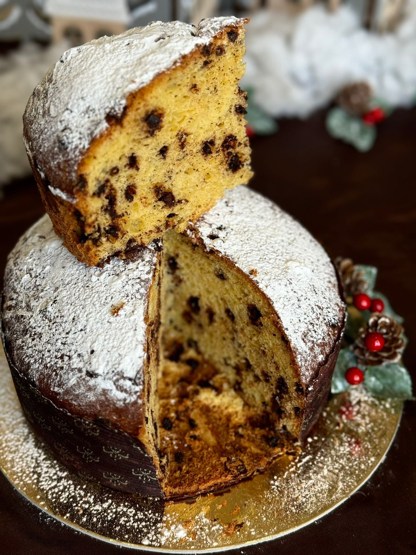 Panettone con Gocce di Cioccolato IL FORNO DEL CELIACO - gr 600