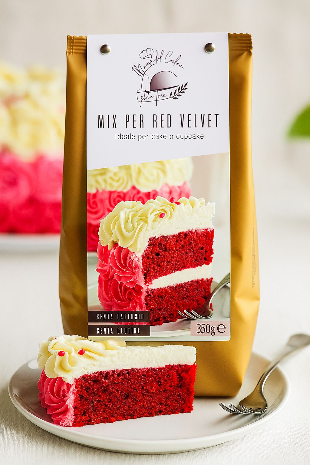 Mix Per Red Velvet IL FORNO DEL CELIACO - 350g