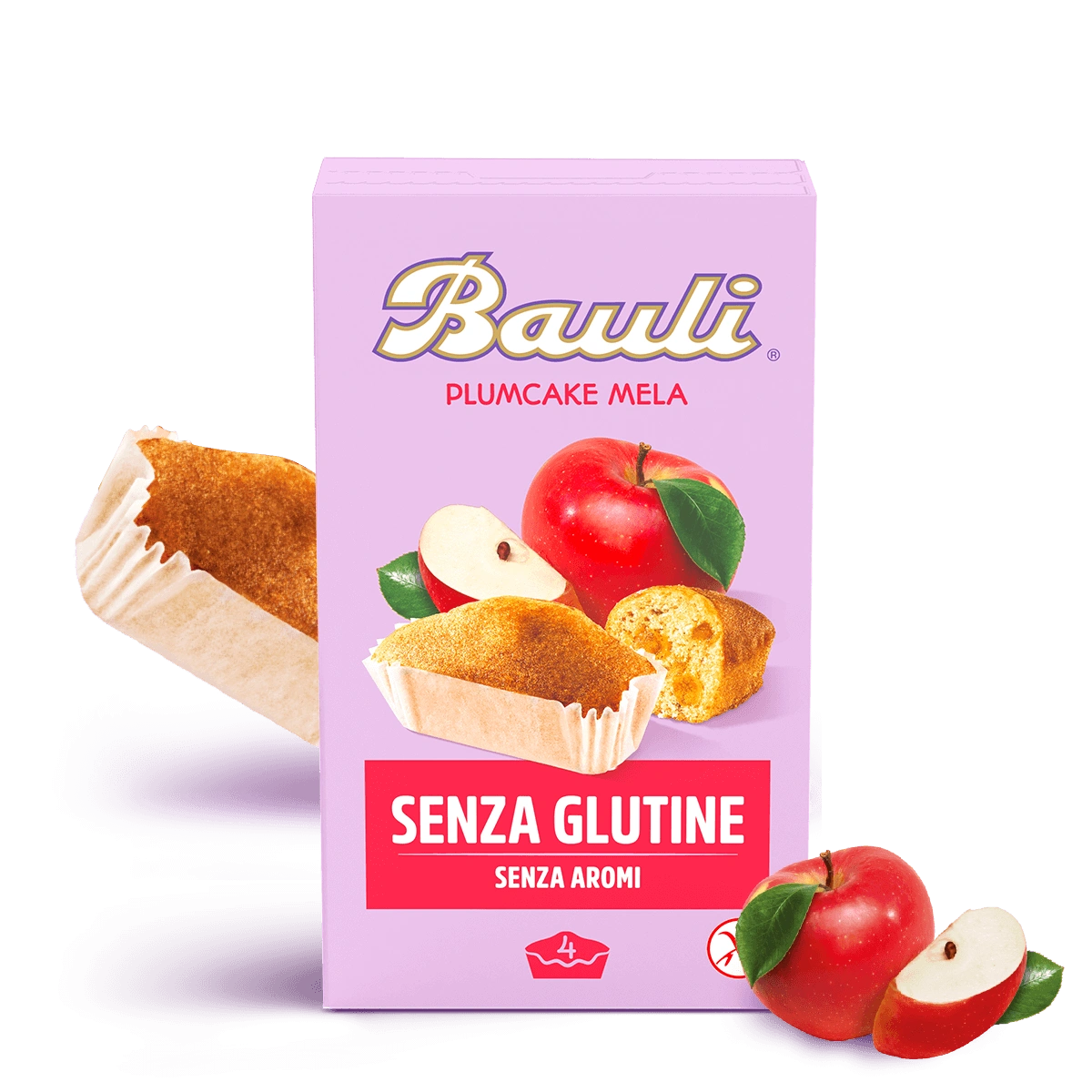 BAULI - PLUMCAKE ALLA MELA 132 gr