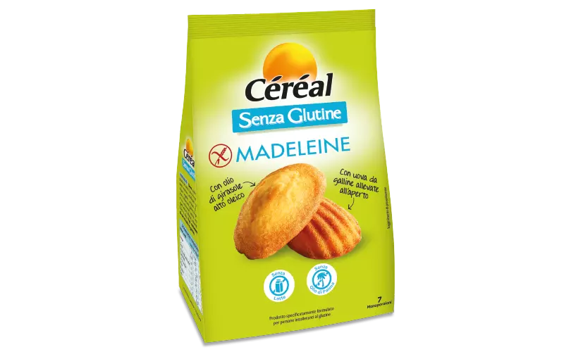 CEREAL - MADELEINE CLASSICHE S/LATTE 200 gr