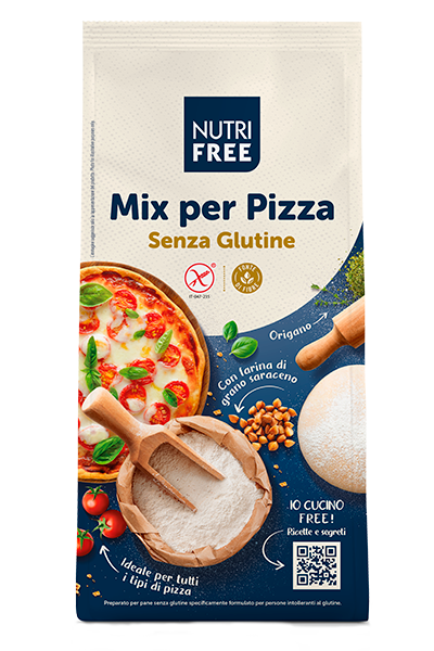 NUTRIFREE - MIX PER PIZZA Senza Glutine 1000 gr