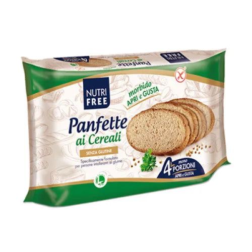 NUTRIFREE - PANFETTE AI CEREALI Senza Glutine 320 gr (80 gr x 4)