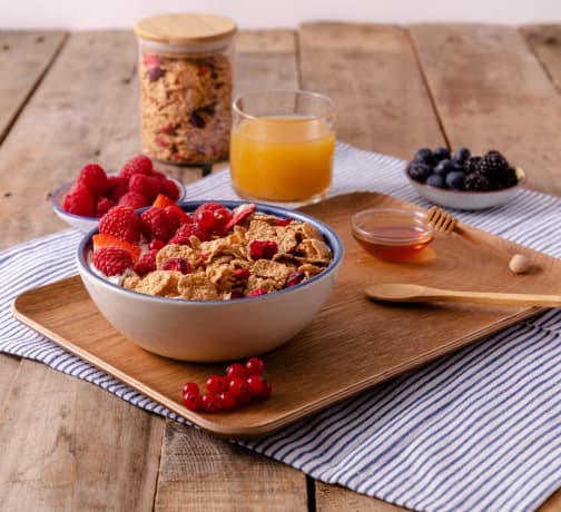 PIACERI MEDITERRANEI - FIOCCHI DI RISO CON MAIS E FRUTTI ROSSI 250G