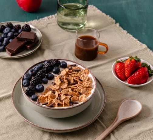 PIACERI MEDITERRANEI - FIOCCHI DI RISO CON MAIS E CIOCCOLATO 250G