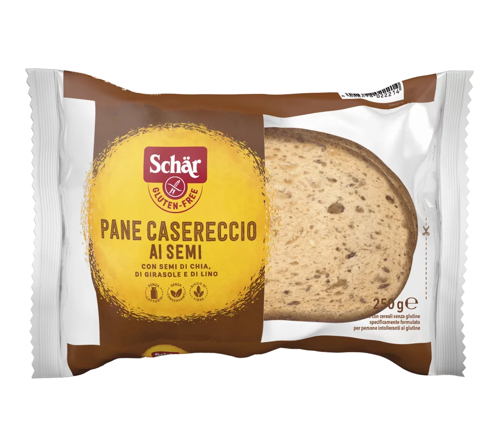 DR. SCHAR - PANE CASERECCIO AI SEMI S/LATTOSIO GR 250