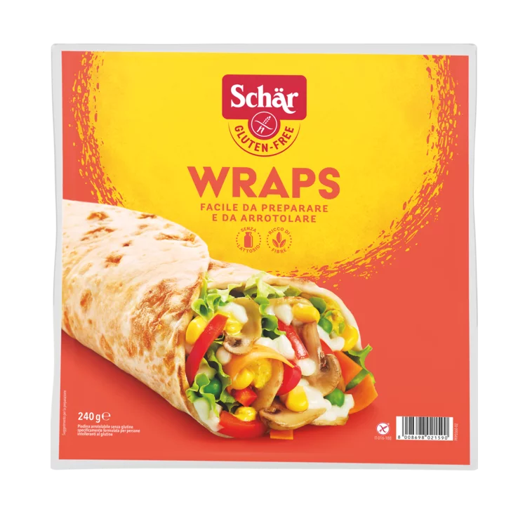 DR. SCHAR - WRAPS S/LATTOSIO 240 gr