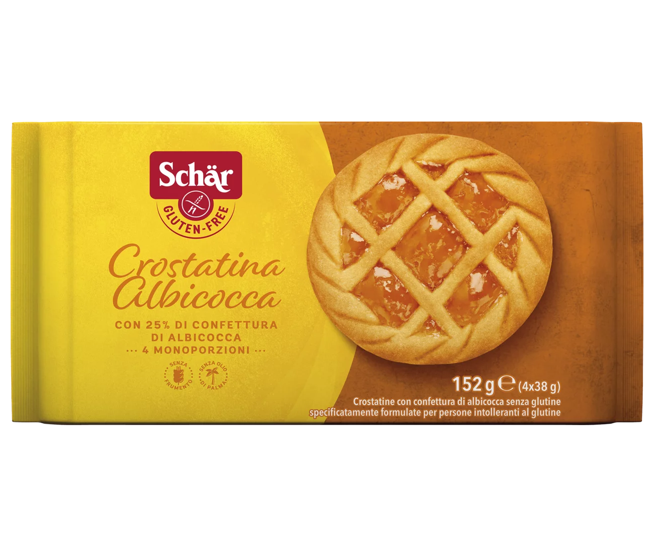 DR. SCHAR - CROSTATINA ALBICOCCA 152 gr