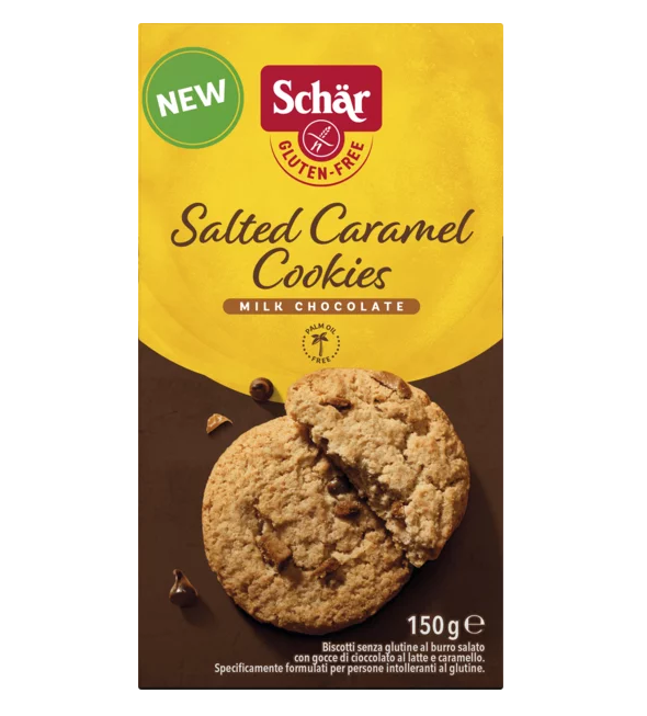 DR. SCHAR - SALTED CARAMEL COOKIES 150 gr