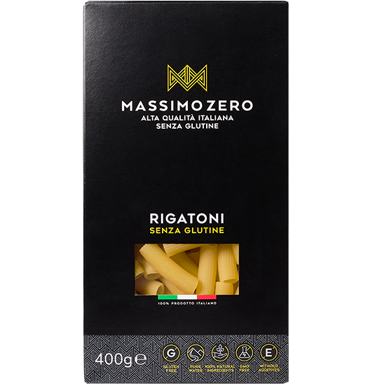 MASSIMO ZERO - Rigatoni Senza Glutine - 400 gr