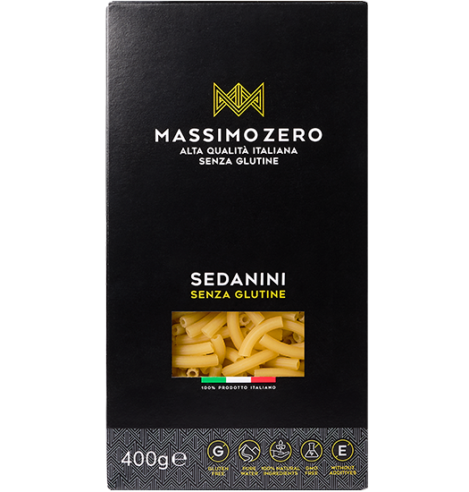 MASSIMO ZERO - Sedanini Senza Glutine - 400 gr