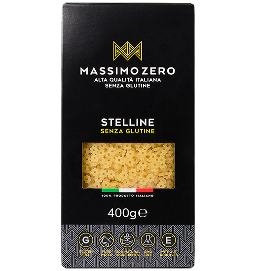 MASSIMO ZERO - Stelline Senza Glutine - 400 gr