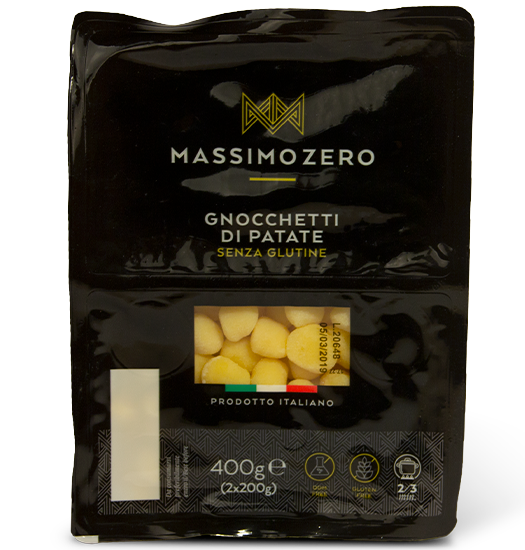 MASSIMO ZERO - Gnocchetti di Patate Senza Glutine - 400 gr