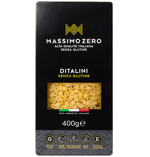 MASSIMO ZERO - Ditalini Senza Glutine - 400 gr