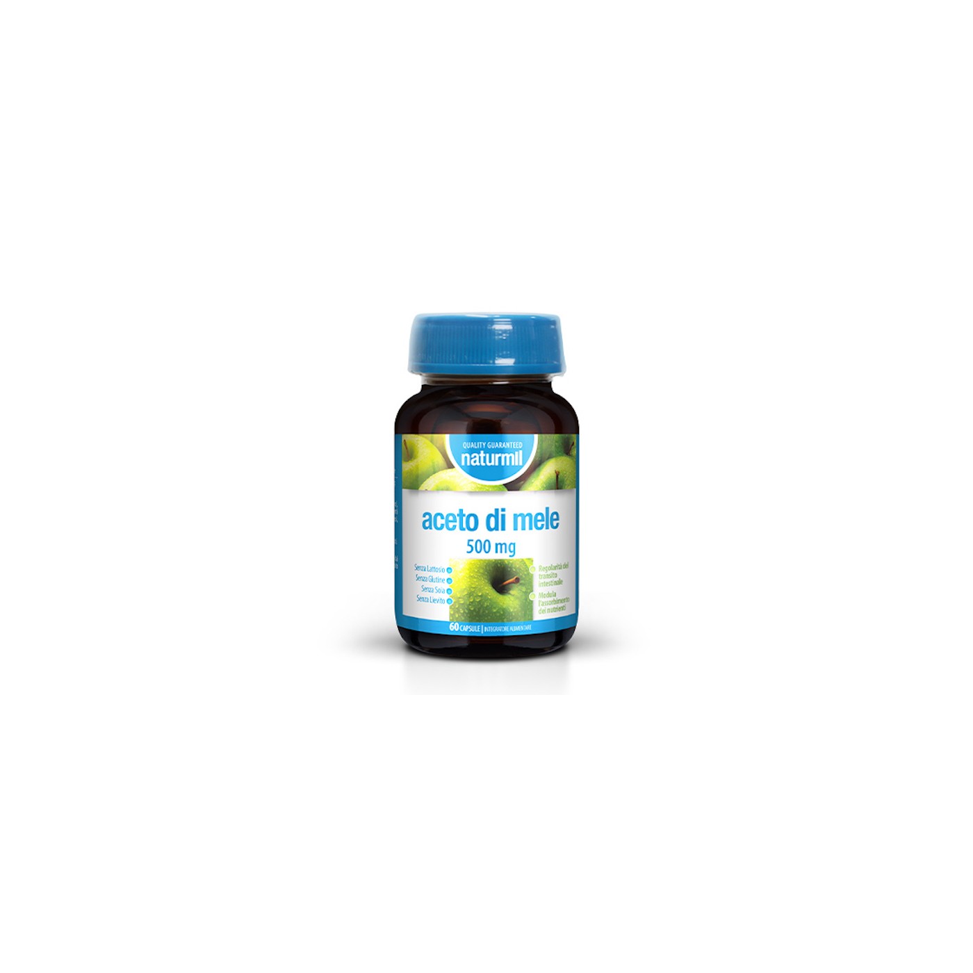 Integratore alimentare Aceto di Mele - NATURMIL 60 capsule