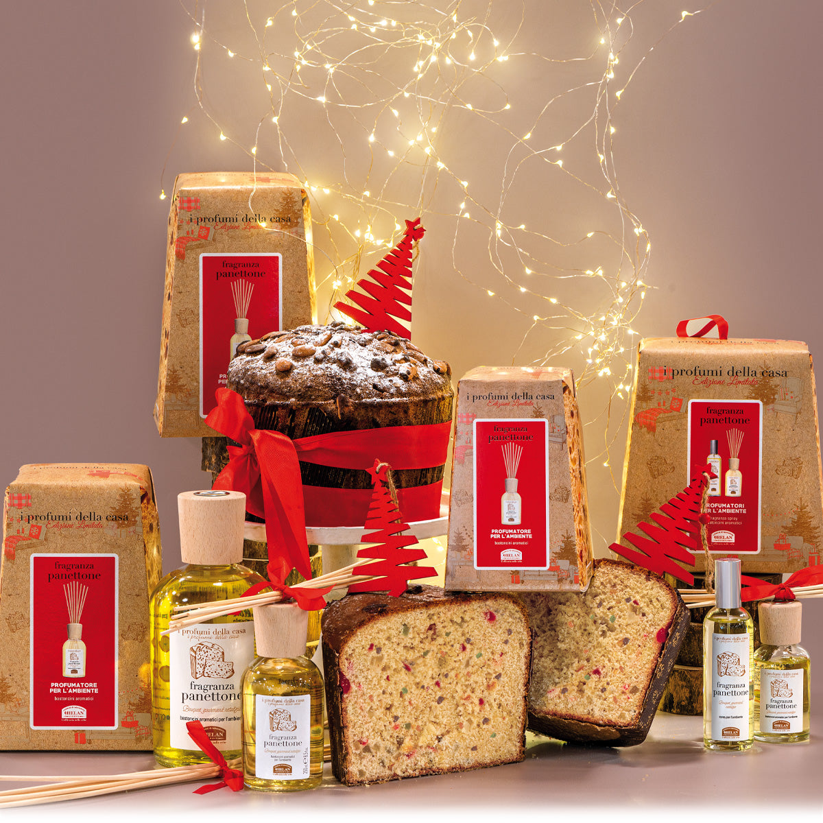 Fragranza Panettone Bastoncini Aromatici per l'ambiente 250 mL - HELAN