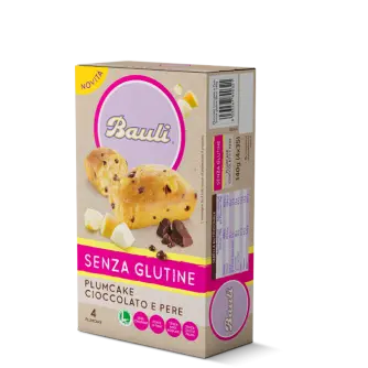 Bauli Plumcake Cioccolato e Pere Senza Glutine 210g