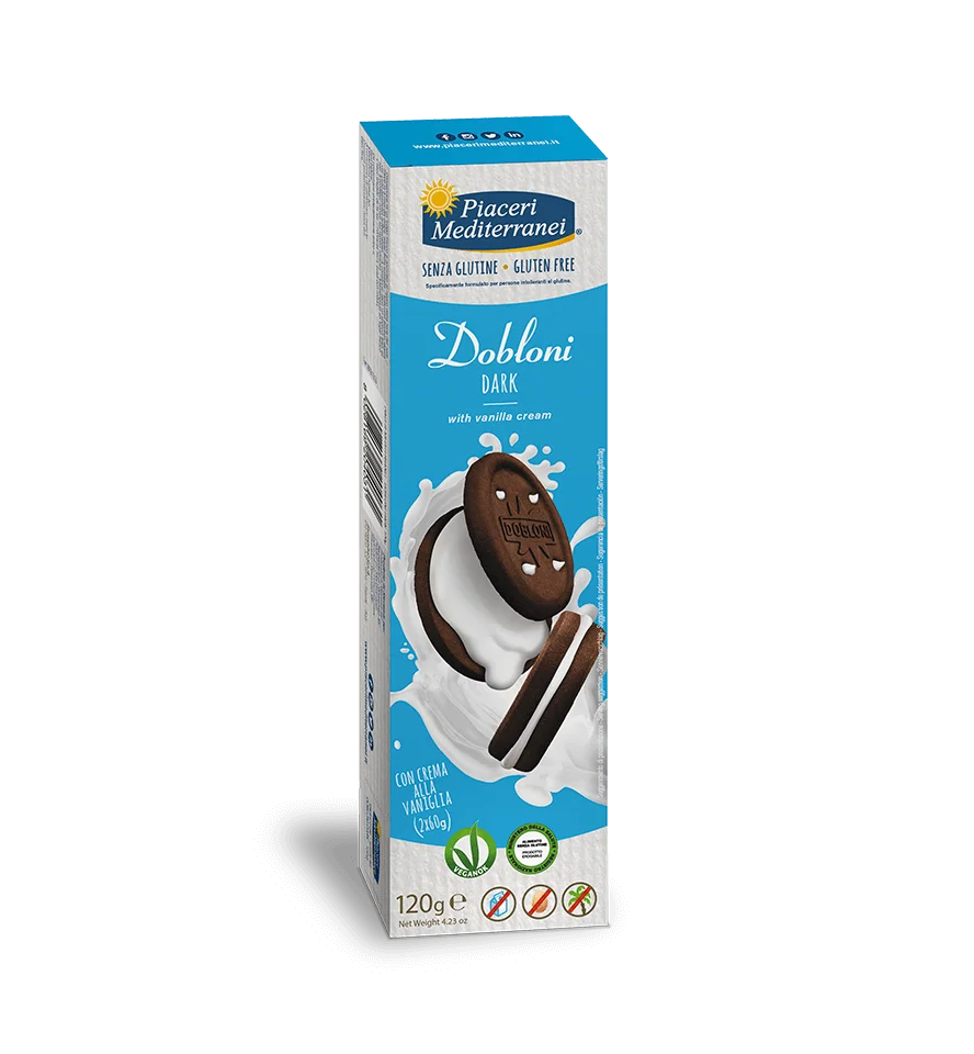PIACERI MEDITERRANEI - DOBLONI DARK 120G