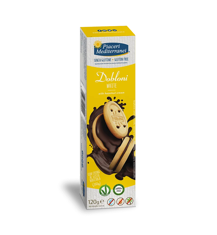 PIACERI MEDITERRANEI - DOBLONI WHITE 120G