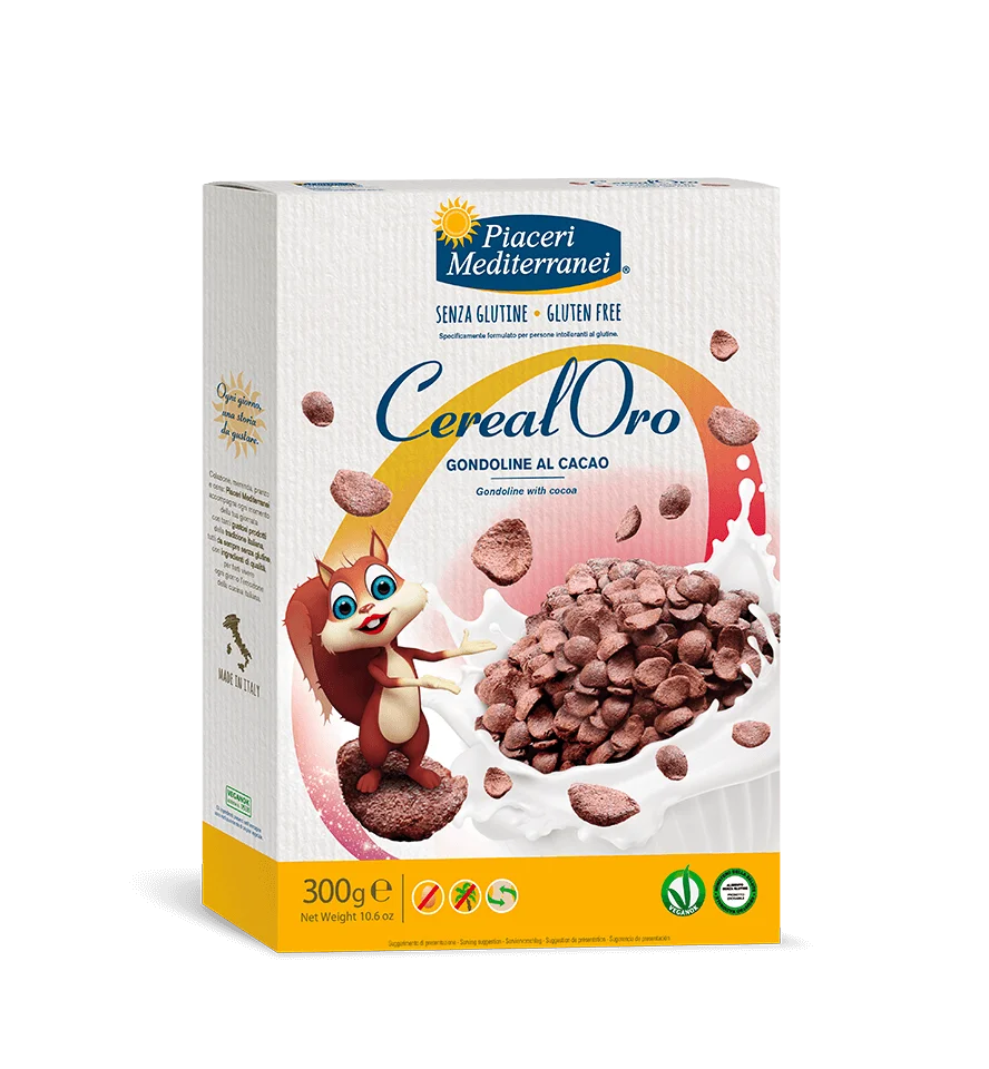 PIACERI MEDITERRANEI - GONDOLINE AL CACAO 300G