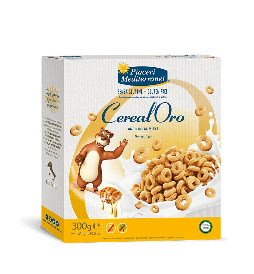 PIACERI MEDITERRANEI - ANELLINI AL MIELE 300G