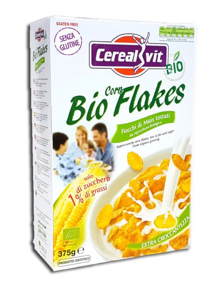 CEREALVIT - BIO CORN FLAKES 375 gr