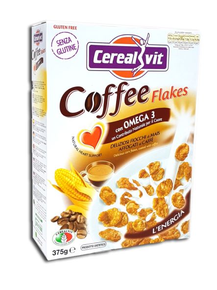 CEREALVIT - BIO COFFE FLAKES 375 gr