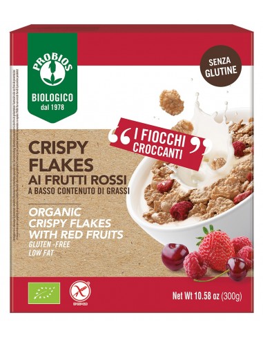 Probios Cripsy Flakes ai Frutti Rossi