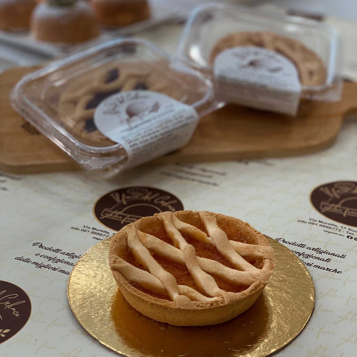 Crostatina Albicocca IL FORNO DEL CELIACO - gr 120
