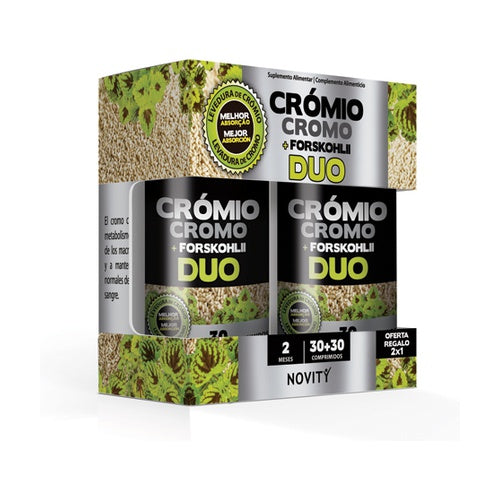 Chrome e Forskohlii Duo Dietmed - 60 compresse